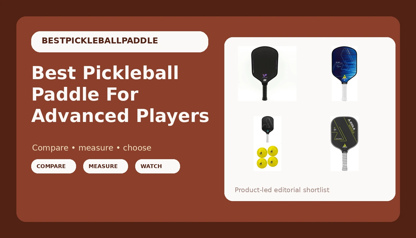Best Pickleball Paddle For Advanced Players - PickleballPaddleScore review with measurements and honest opinion