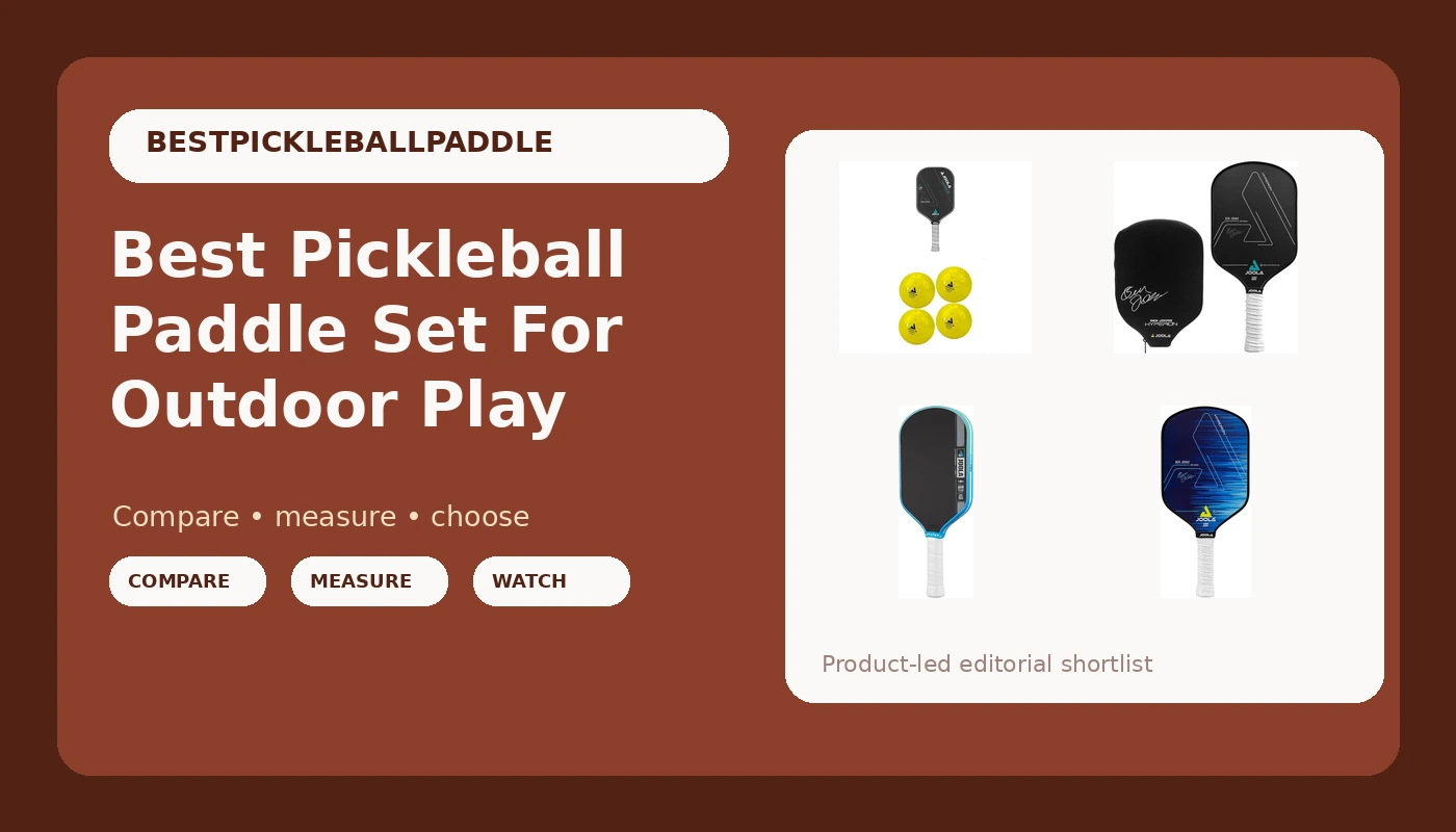 Best Pickleball Paddle For Outdoor Play - PickleballPaddleScore review with measurements and honest opinion