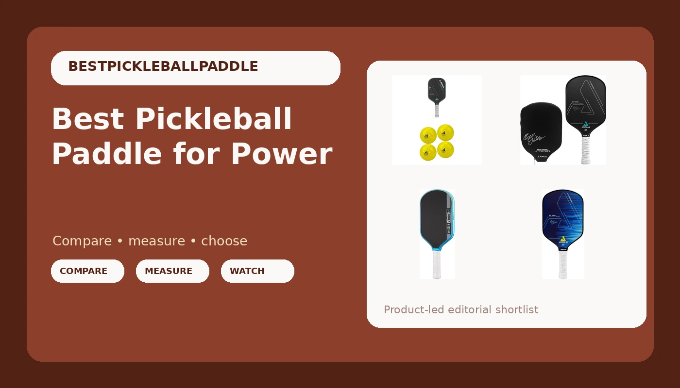 Best Wood Pickleball Paddle - PickleballPaddleScore review with measurements and honest opinion