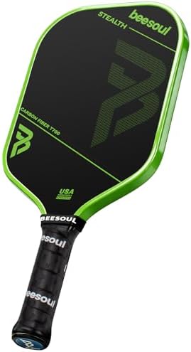 BEESOUL T700 Pickleball Paddles Carbon Fiber 16mm, USAPA Certified