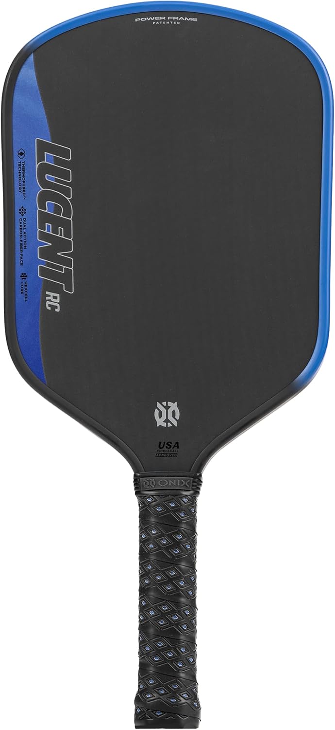 Onix Lucent Pickleball Paddle, Composite and Raw Carbon Fiber Face Options